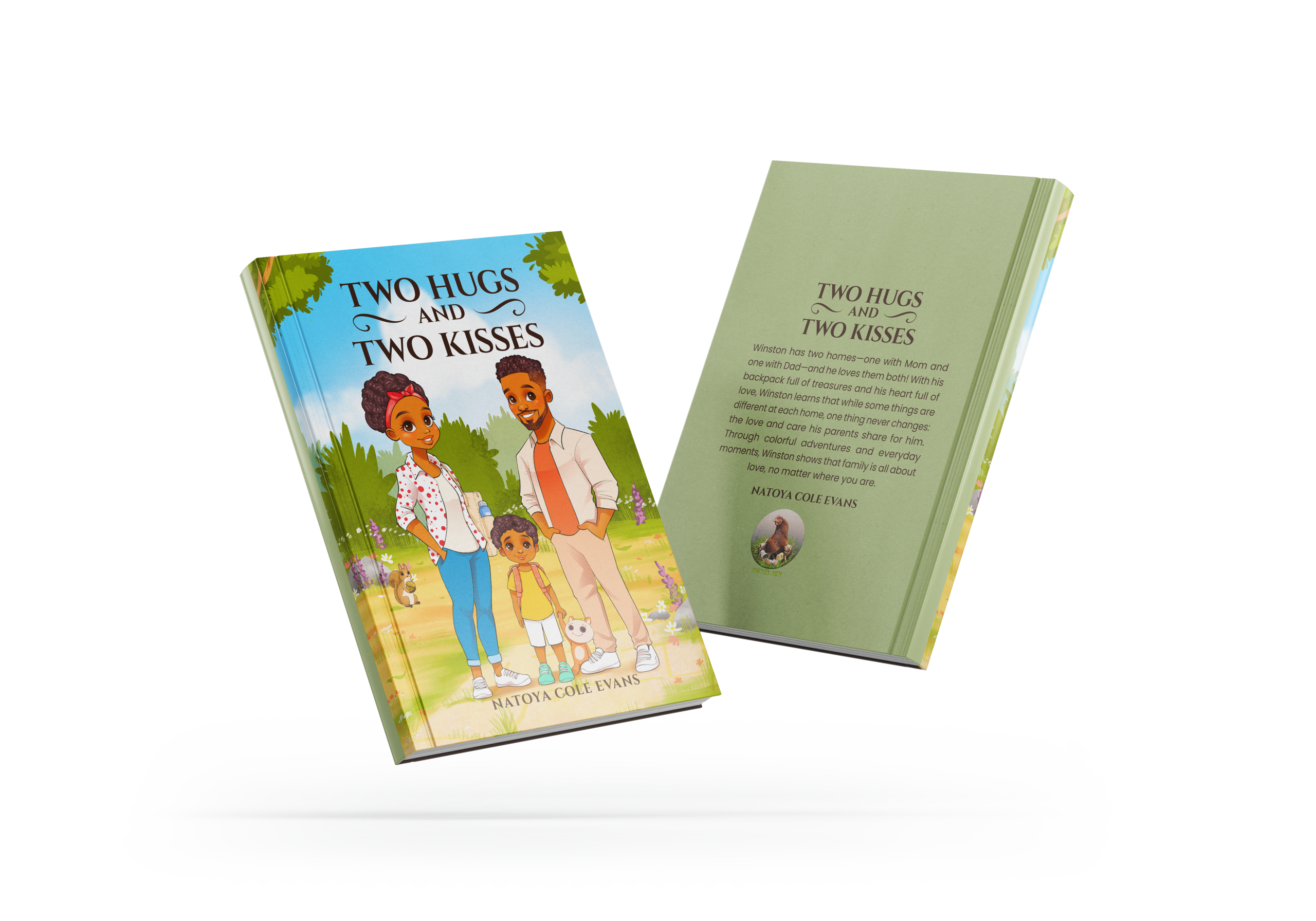 Two Hugs and Two Kisses