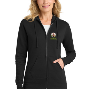 Women's hoodie with zip